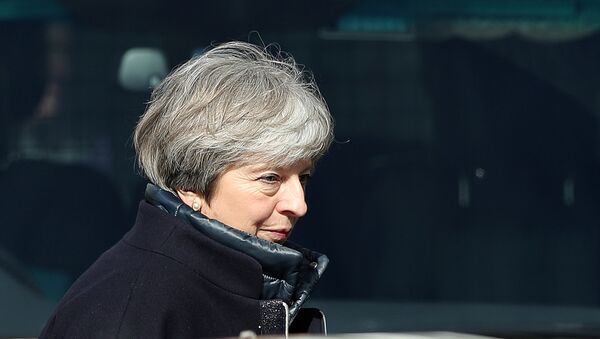 Theresa May, primera ministra del Reino Unido - Sputnik Mundo