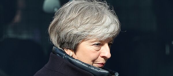 Theresa May, primera ministra del Reino Unido - Sputnik Mundo