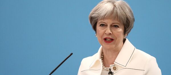 Theresa May, primera ministra del Reino Unido - Sputnik Mundo