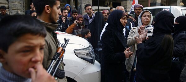 Situación en Guta Oriental Situación en Guta Oriental - Sputnik Mundo