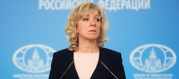 María Zajárova, portavoz del Ministerio de Exteriores de Rusia María Zajárova, portavoz del Ministerio de Exteriores de Rusia - Sputnik Mundo