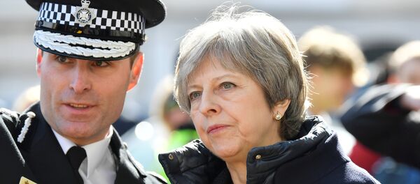 Theresa May, primera ministra del Reino Unido - Sputnik Mundo