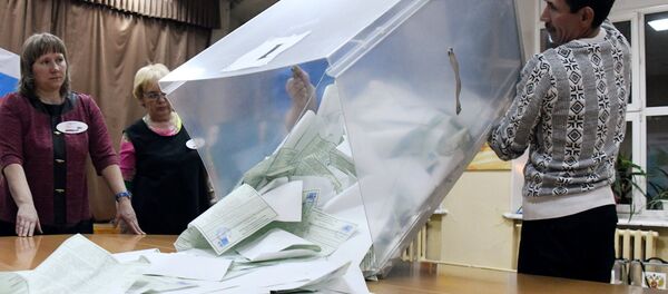 El cálculo de votos tras las elecciones presidenciales en Rusia - Sputnik Mundo