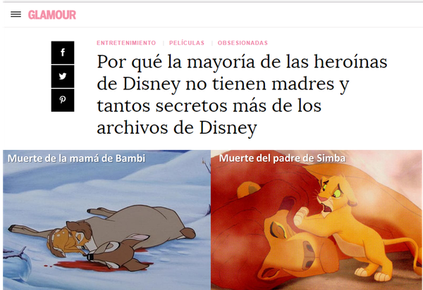La muerte de los padres en los dibujos animados de Disney - Sputnik Mundo