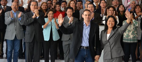 Los miembros de Fuerza Popular de Perú (archivo) Los miembros de Fuerza Popular de Perú (archivo) - Sputnik Mundo