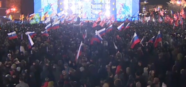 'El hombre que levanta el país': los partidarios de Putin festejan su triunfo - Sputnik Mundo