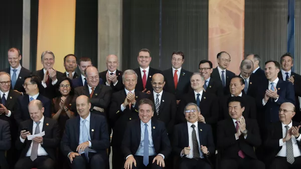 Ministros de finanzas y presidentes de Bancos Centrales reunidos en Cumbre del G-20 en Argentina
