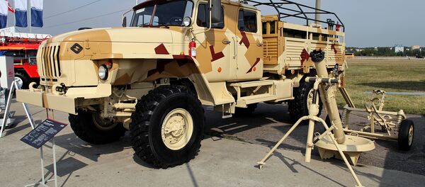 Los morteros 2S12A Sani - Sputnik Mundo