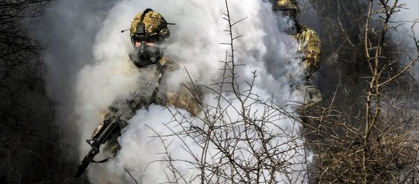 Maniobras militares en EEUU (archivo) - Sputnik Mundo