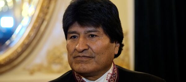 Evo Morales, presidente de Bolivia - Sputnik Mundo
