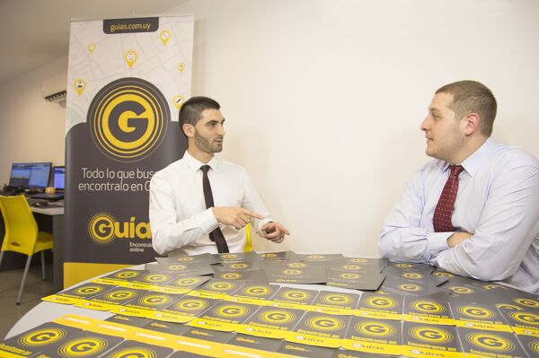 Creadores de GUIAS, Marcos Rowinski y Daniel Guitelman en las oficinas de la empresa - Sputnik Mundo