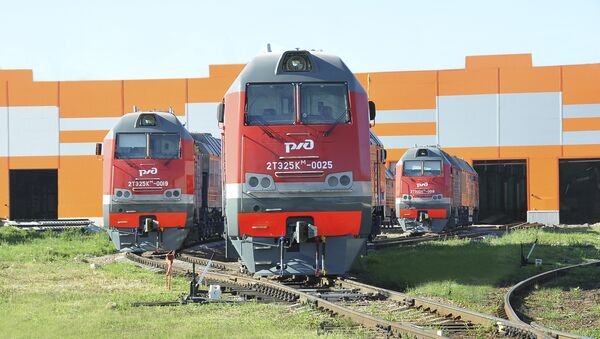 Trenes de Transmashholding - Sputnik Mundo