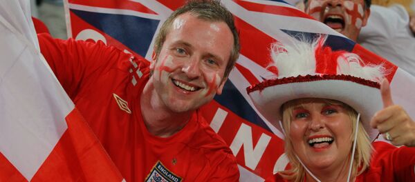 Hinchas británicos (archivo) - Sputnik Mundo