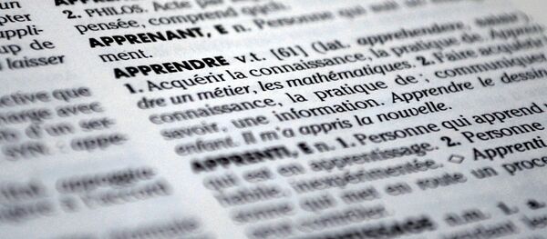 Diccionario de francés - Sputnik Mundo