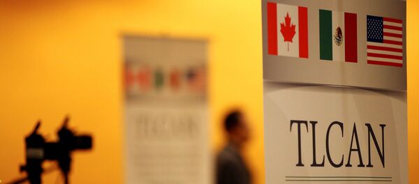 Logo del TLCAN - Sputnik Mundo