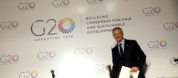Bruno le Maire, ministro francés de Economía - Sputnik Mundo