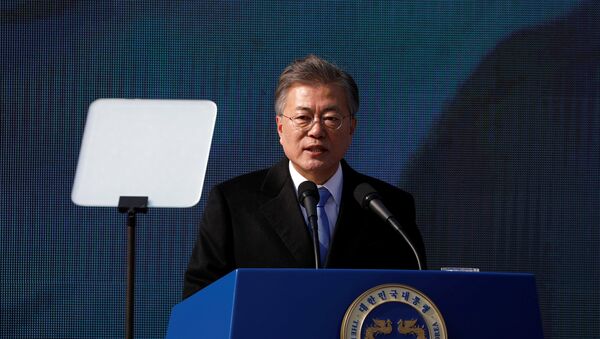 Moon Jae-in, presidente de Corea del Sur - Sputnik Mundo