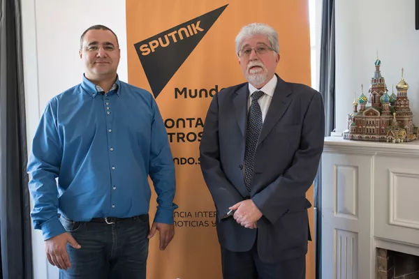 Firma del convenio entre la agencia Sputnik y la agencia de noticias uruguaya UY Press Firma del convenio entre la agencia Sputnik y la agencia de noticias uruguaya UY Press - Sputnik Mundo