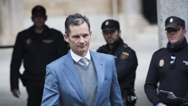 Iñaki Urdangarin, cuñado de Felipe VI - Sputnik Mundo