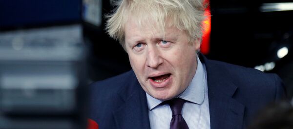 Boris Johnson, ministro de Exteriores del Reino Unido - Sputnik Mundo