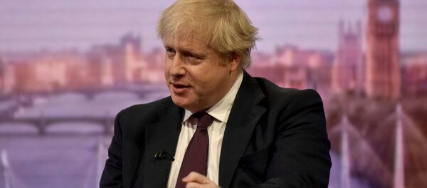 Boris Johnson, ministro de Exteriores del Reino Unido - Sputnik Mundo