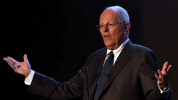 Pedro Pablo Kuczynski, presidente de Perú - Sputnik Mundo