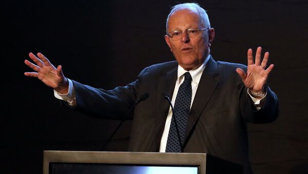 Pedro Pablo Kuczynski, presidente de Perú - Sputnik Mundo