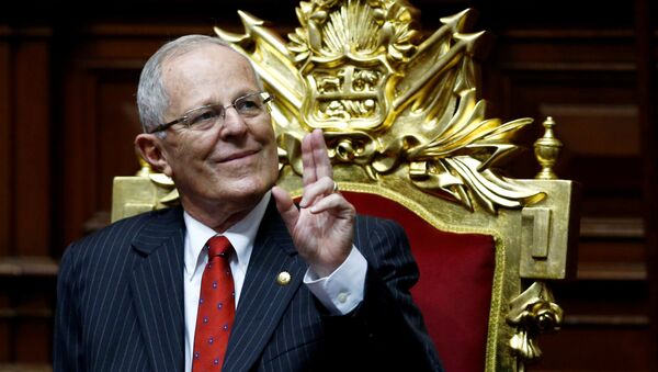 Pedro Pablo Kuczynski, presidente de Perú - Sputnik Mundo