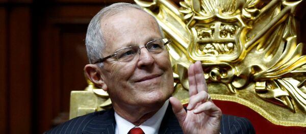 Pedro Pablo Kuczynski, presidente de Perú - Sputnik Mundo