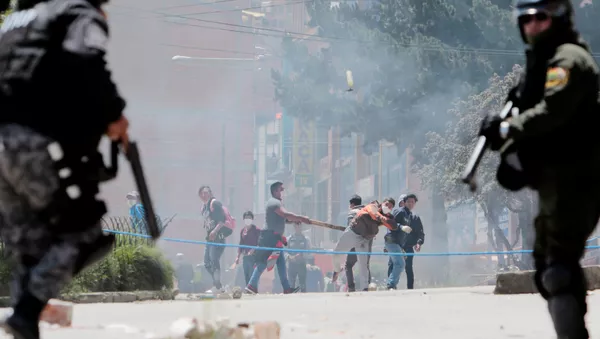 Las protestas de cocaleros