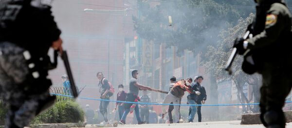 Las protestas de cocaleros - Sputnik Mundo