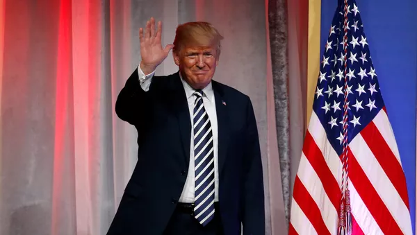 Donald Trump, presidente de EEUU - Sputnik Mundo