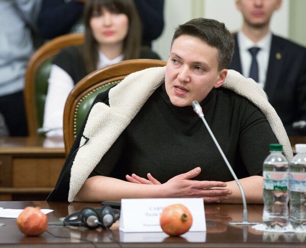 Nadezhda Sávchenko, diputada de la Rada Suprema ucraniana - Sputnik Mundo