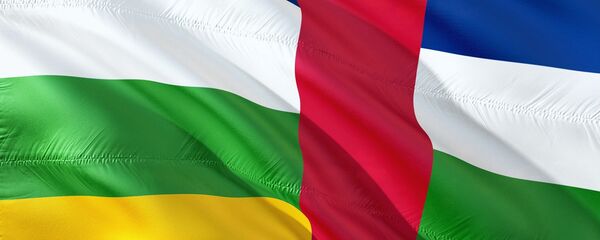 Bandera de la República Centroafricana - Sputnik Mundo