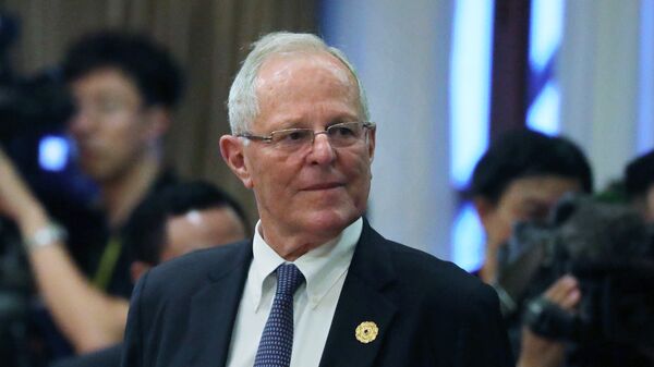 Pedro Pablo Kuczynski, expresidente de Perú (archivo) - Sputnik Mundo