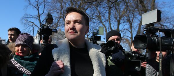 Nadezhda Sávchenko, diputada de la Rada Suprema ucraniana - Sputnik Mundo