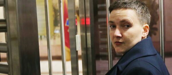 Nadezhda Sávchenko, diputada de la Rada Suprema ucraniana Nadezhda Sávchenko, diputada de la Rada Suprema ucraniana - Sputnik Mundo