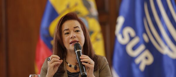 María Fernanda Espinosa, excanciller de Ecuador - Sputnik Mundo
