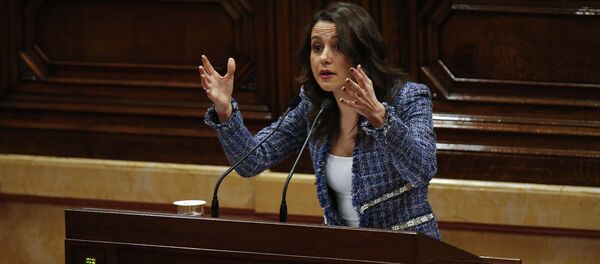 Inés Arrimadas, la líder de la oposición en el Parlamento catalán del partido Ciudadanos (archivo) - Sputnik Mundo