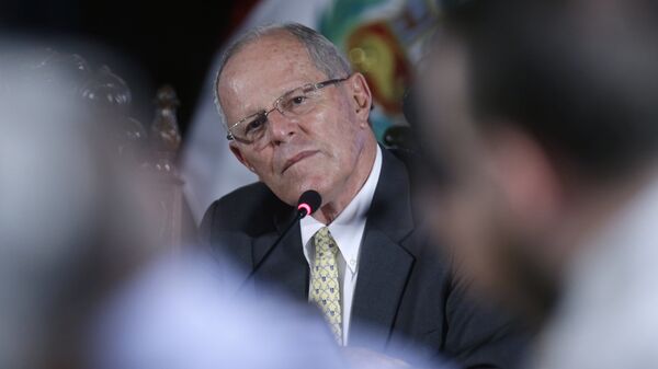 Pedro Pablo Kuczynski, expresidente de Perú (archivo) - Sputnik Mundo