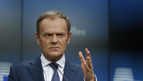 Donald Tusk, el presidente del Consejo Europeo - Sputnik Mundo