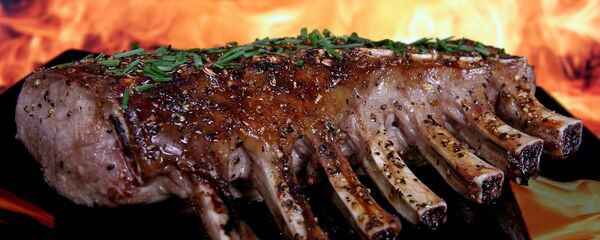 Carne asada a fuego abierto - Sputnik Mundo