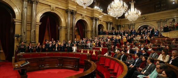 Parlamento catalán Parlamento catalán - Sputnik Mundo