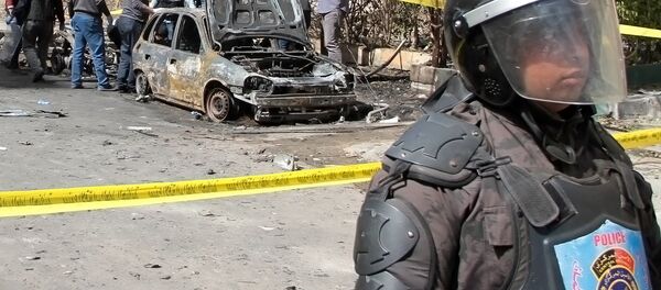 El lugar de la explosión en Alejandría El lugar de la explosión en Alejandría - Sputnik Mundo