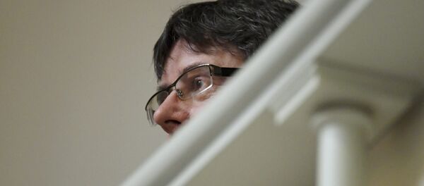 El expresidente del la Generalitat, Carles Puigdemont - Sputnik Mundo