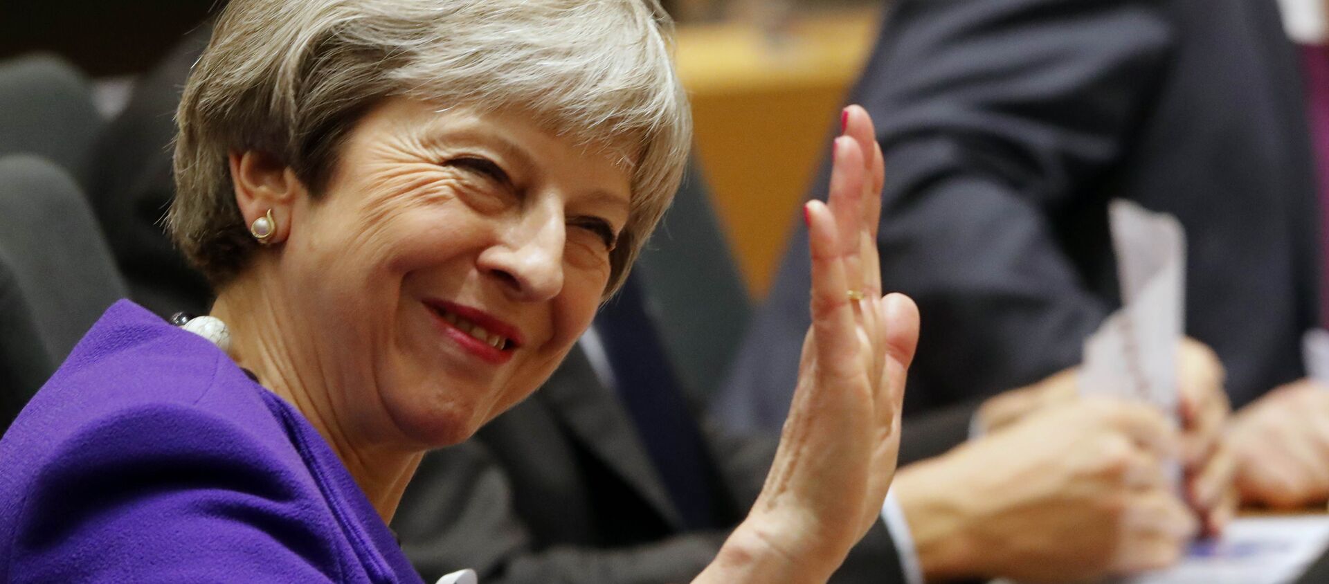 Theresa May, primera ministra de Reino Unido (archivo) Theresa May, primera ministra de Reino Unido (archivo) - Sputnik Mundo, 1920, 26.03.2018