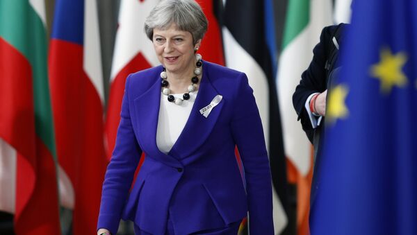 Theresa May, primera ministra de Reino Unido (archivo) - Sputnik Mundo