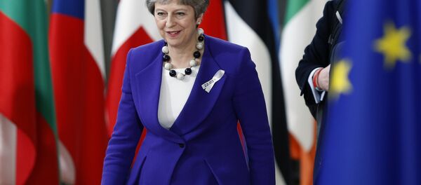 Theresa May, primera ministra de Reino Unido (archivo) - Sputnik Mundo