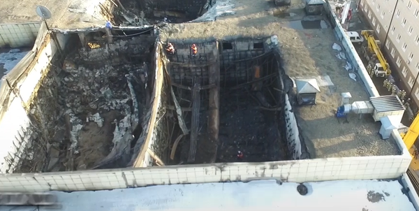 Así quedó el centro comercial de Kémerovo tras el trágico incendio - Sputnik Mundo