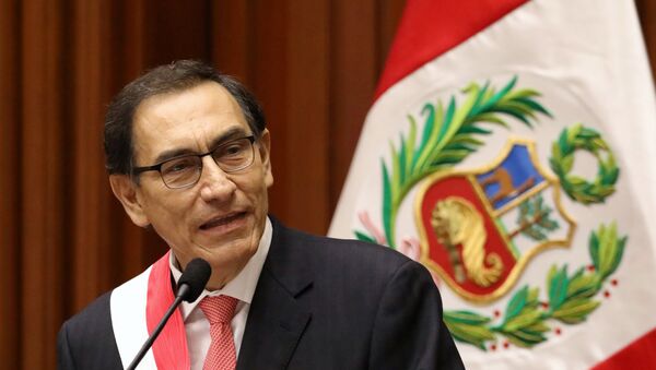 Martín Vizcarra, el presidente de Perú - Sputnik Mundo